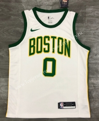 2019 Limited edition Boston Celtics White #0 NBA Jersey-311
