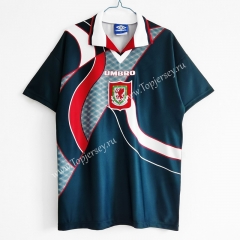 Retro Version 94-95 Wales Away Green Thailand Soccer Jersey AAA-C1046