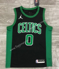 2021 Jordan Theme Boston Celtics Black #0 NBA Jersey-311