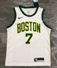 2019 Limited edition Boston Celtics White #7 NBA Jersey-311