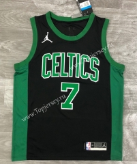 2021 Jordan Theme Boston Celtics Black #7 NBA Jersey-311