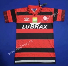 Retro Version 1895 Flamengo Home Red and Black Thailand Soccer Jersey AAA-HR