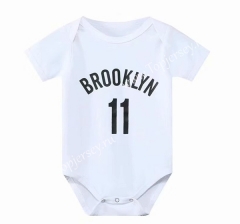 Brooklyn Nets #11 White Baby Uniform-CS