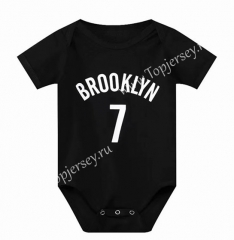 Brooklyn Nets #7 Black Baby Uniform-CS