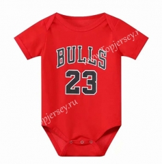 Chicago Bulls Red #23 Baby Uniform-CS