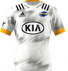 2021 Hurricane Away White Thailand Rugby Jersey