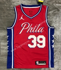 2021 Jordan Theme Philadelphia 76ers Red #39 NBA Jersey-311