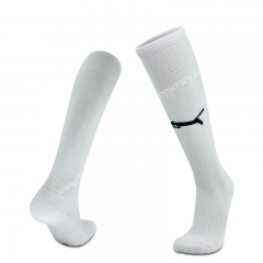Pumas White Soccer Normal Socks