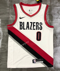 2021 Portland Trail Blazers White #0 NBA Jersey-311