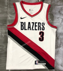 2021 Portland Trail Blazers White #3 NBA Jersey-311