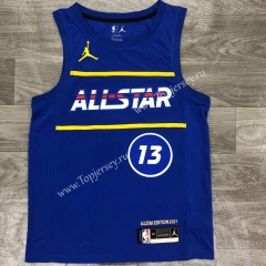 2021-2022 All Stars Blue #13 NBA Jersey-311