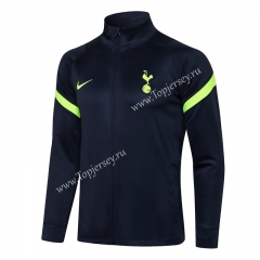 2021-2022 Tottenham Hotspur Royal Blue Thailand Jacket -815