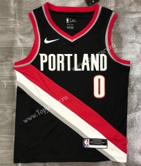 2021 Portland Trail Blazers Black #0 NBA Jersey-311