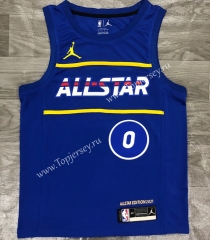 2021-2022 All Stars Blue #0 NBA Jersey-311
