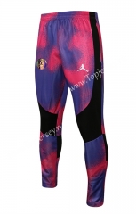 2021-2022 Jordan Paris SG Purple Thailand Soccer Jacket Long Pants -815