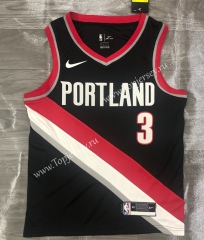 2021 Portland Trail Blazers Black #3 NBA Jersey-311