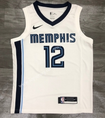 Memphis Grizzlies White #12 NBA Jersey-311