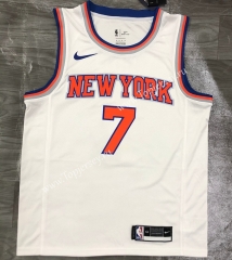 New York Knicks White #7 NBA Jersey-311