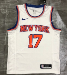 New York Knicks White #17 NBA Jersey-311