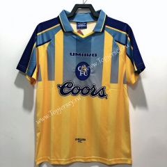 Retro Version 95-97 Chelsea Away Yellow Thailand Soccer Jersey AAA-C1046