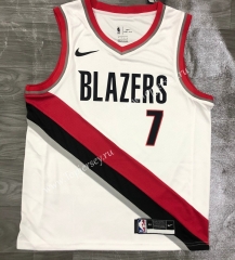 2021 Portland Trail Blazers White #7 NBA Jersey-311