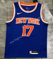 New York Knicks Blue #17 NBA Jersey-311