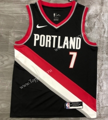 2021 Portland Trail Blazers Black #7 NBA Jersey-311