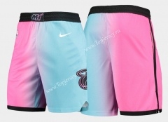 Miami Heat Pink&Blue NBA Shorts