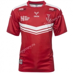 British League Version King1ston upon Hull Red Thailand Rugby Shirt