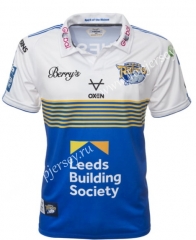 2021 Leeds Rhino Blue&White Thailand Rugby Shirt