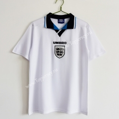 Retro Version 1996 England Home White Thailand Soccer Jersey AAA-C1046