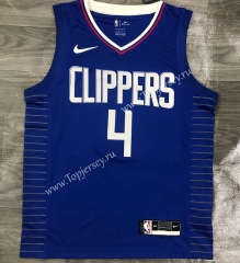 Los Angeles Clippers Blue #4 NBA Jersey-311