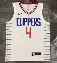 Los Angeles Clippers White #4 NBA Jersey-311