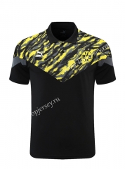 2021-2022 Borussia Dortmund Black Thailand Polo Shirt-418
