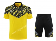 2021 Borussia Dortmund Yellow Thailand Polo Uniform-418