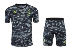 2021-2022 Juventus Black&Gray Thailand Training Uniform-418