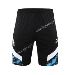 2021-2022 Olympique de Marseille Black Thailand Training Shorts-418