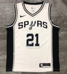 San Antonio Spurs White #21 NBA Jersey-311