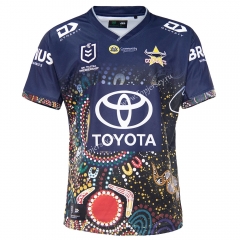 2021 Commemorative Edition Cowboy Royal Blue Thailand Rugby Jersey