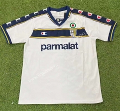 Retro Edition 02-03 Parma Calcio Away White Thailand Soccer Jersey AAA-503