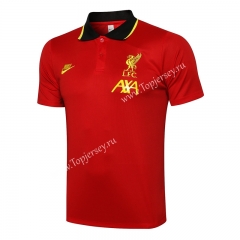 2021-2022 Liverpool Red Thailand Soccer Polo Shirt-815