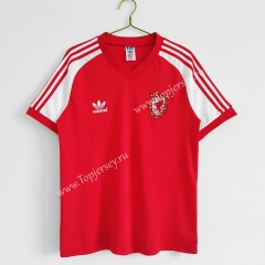Retro Version 1982 Wales Home Red Thailand Soccer Jersey AAA-C1046