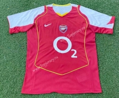 Retro Version 04-05 Arsenal Home Red Thailand Soccer Jersey AAA-503