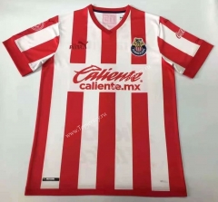 115 Anniversary Deportivo Guadalajara Home Red&White Thailand Soccer Jersey AAA-912