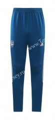 2021-2022 Arsenal Royal Blue (Ribbon) Thailand Soccer Jacket Long Pants-LH
