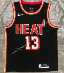 2018 Retro Version Miami Heat Black #13 NBA Jersey-311