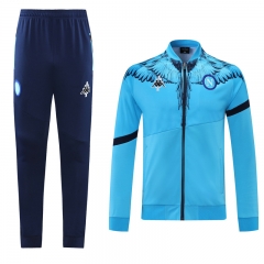 2021-2022 Napoli Light Blue Thailand Soccer Jacket Uniform-LH