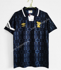 Retro Version 1992-1993 Scotland Home Royal Blue Thailand Soccer Jersey AAA-C1046