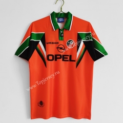 Retro Version 1997-1998 Ireland Away Orange Thailand Soccer Jersey AAA-C1046