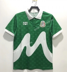 Retro Version 1995 Mexico Home Green Thailand Soccer Jersey AAA-811